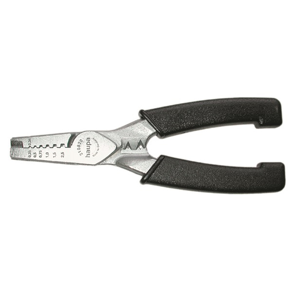德國haupa 210824 Crimping pliers end sleeves 針型端子壓接鉗 0.75 - 16 mm²