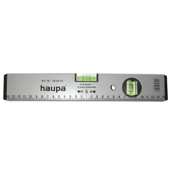 德國haupa 240042 Aluminium  Spirit Level 鋁製水平尺