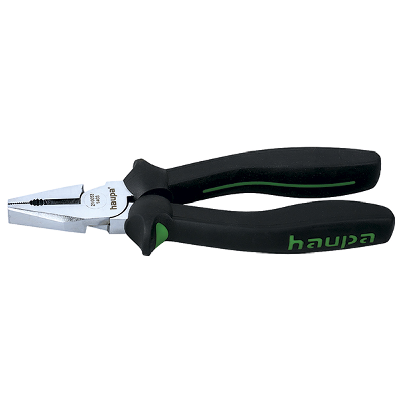 德國haupa 210053 2-component combination pliers DIN 5746 鋼絲鉗|力騏企業有限公司 德國專業手工具 義大利ABS接線盒IP開關箱 進口歐式端子台 太陽能直流DC端子台 太陽能直流DC保險絲座 太陽能直流突波吸收器 太陽能交直流1000V數位鉤錶 軌道式接線端子台