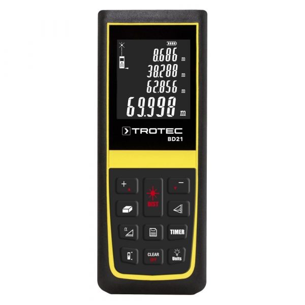 德國Trotec BD21 distance meter 雷射測距儀 70M/70米