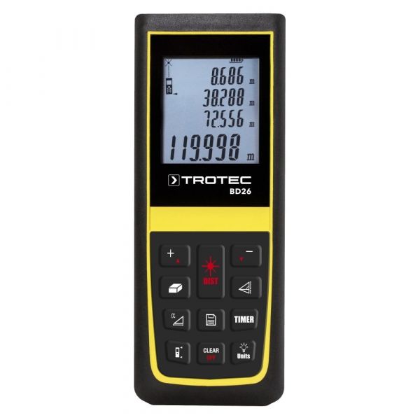 德國Trotec BD26 distance meter 雷射測距儀 120M/120米